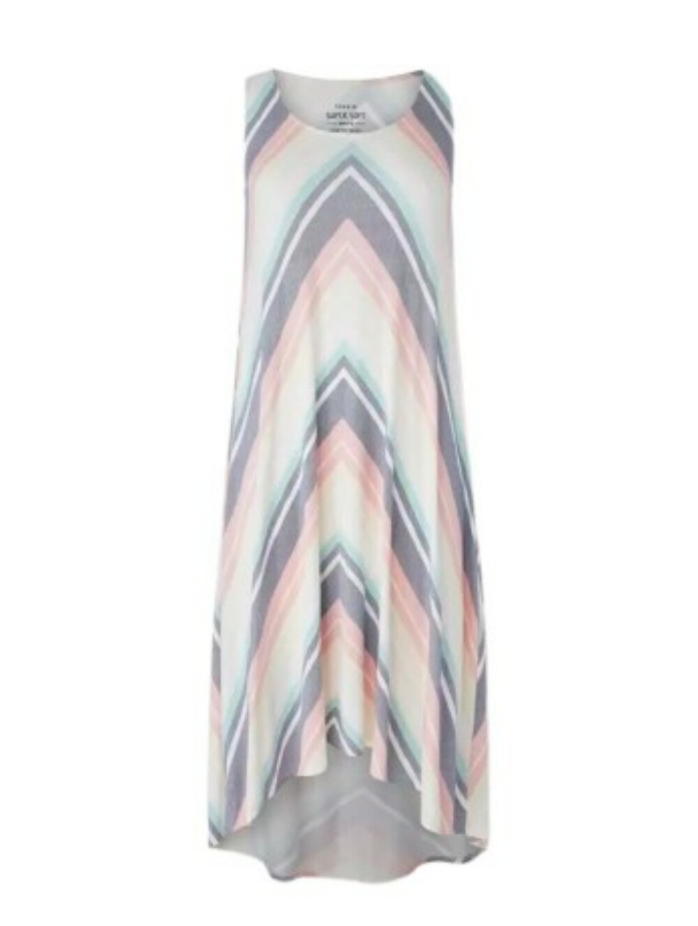 Torrid Pastel Super Soft Hi-lo Dress Size 4X